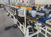 Customizable Steel Upright Column Roll Forming Machine For Logistic Storage System