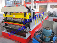 High Speed Double Layer Roll Forming Machine Roof & Tile Use CE Certificated