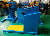 High Speed Roll Forming Machine Parts , Double Head Decoiler With Seven - Roll Leveler